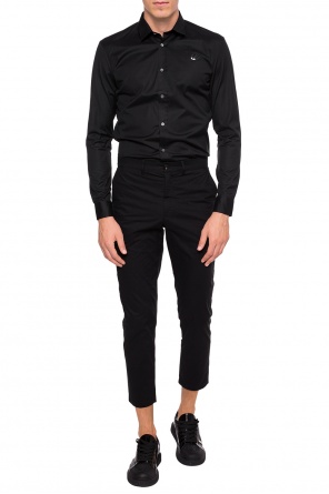 Trousers with embroidered logo application, zdjęcie 2 Trousers with embroidered logo application od McQ Alexander McQueen